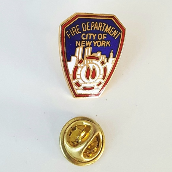 FDNY NYC Fire Department Stick Pin Twin Towers Funeral 9/11 - Picture 5 of 5